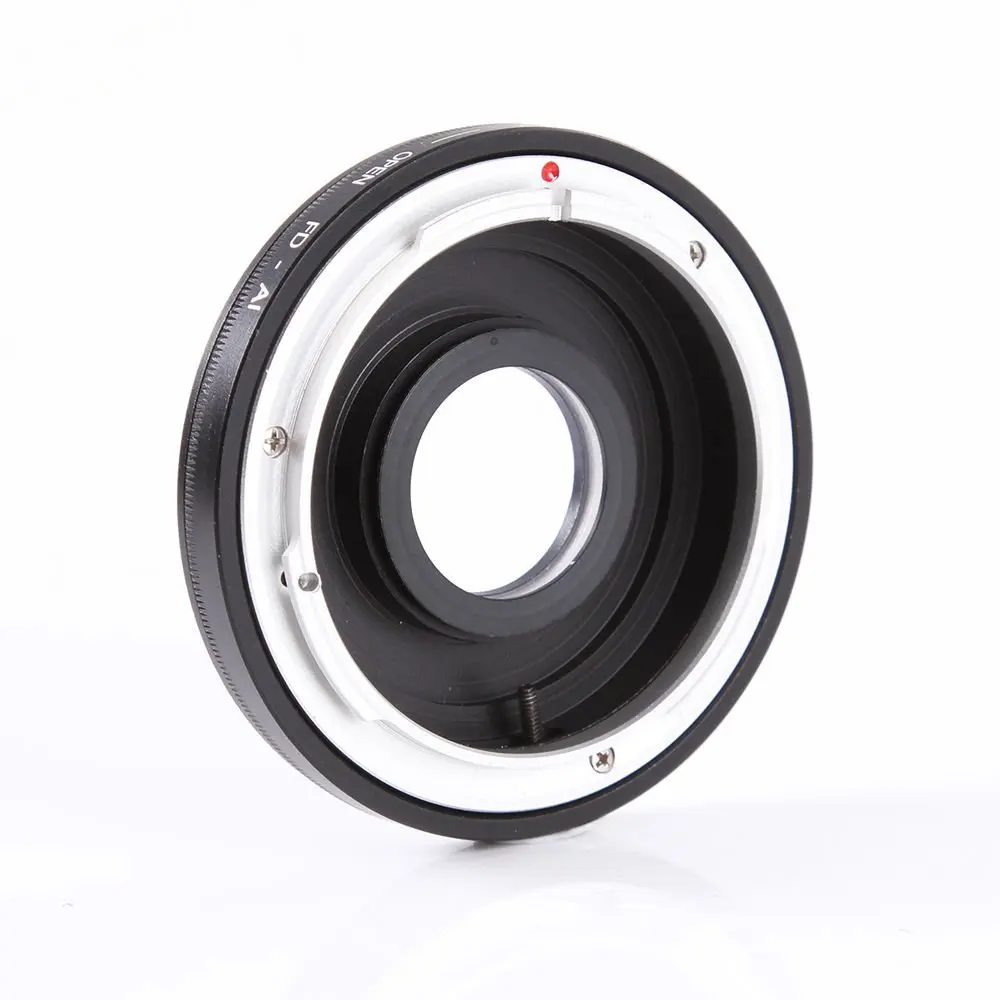 Fotga Lens Mount Adapter With Builtin Glass For Canon Fd/fl Mount Lens