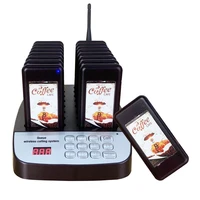 

Artom Wireless guest coaster cafe pager with waterproof logo for fast food restaurant coffee shop number calling system