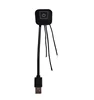 Black USB power supply click button switch for graphene heating film