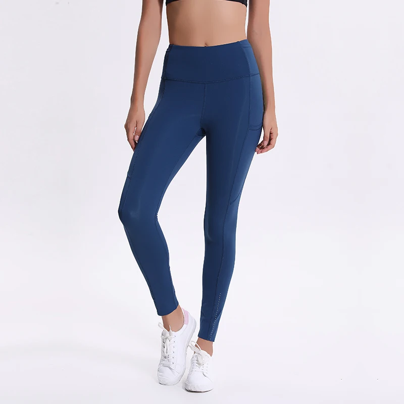 

Women 2019 Clothing Healthy Lifestyle Fitness Skinny Pants Energy Seamless Leggings, Blue(other 7 colors available)
