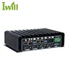 Intel Skylake i3 6100U i5 6200U fanless embedded computer pc with 6 COM and 2 intel 1000M Lan