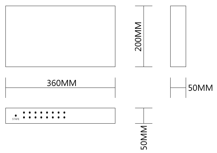 6108H 6116H Dimension