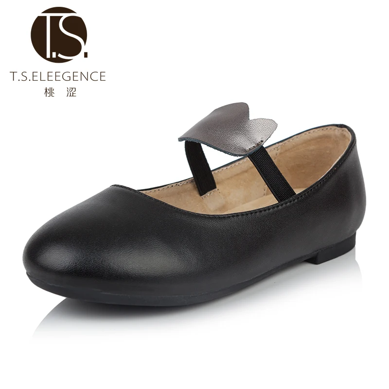 Latest design superior quality women leather shoes