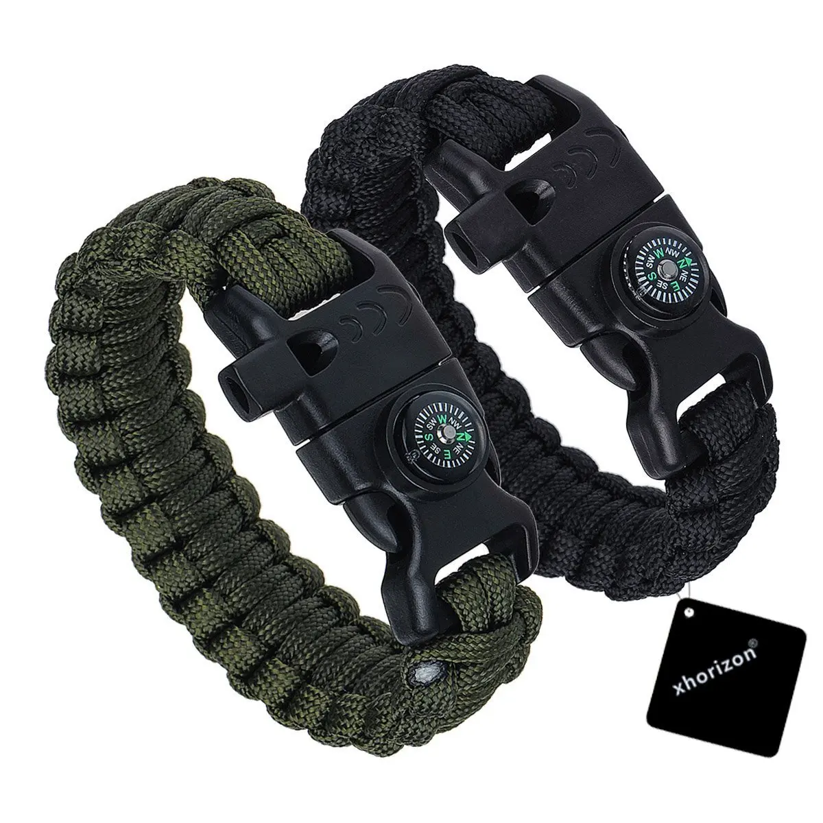 Stainless Steel Paracord Bracelet Double Hole with Flint Bracelet Mini  Knife Survival Bracelets Bl18267 - China Waterproof Survival Kit and  Survival Kit price | Made-in-China.com