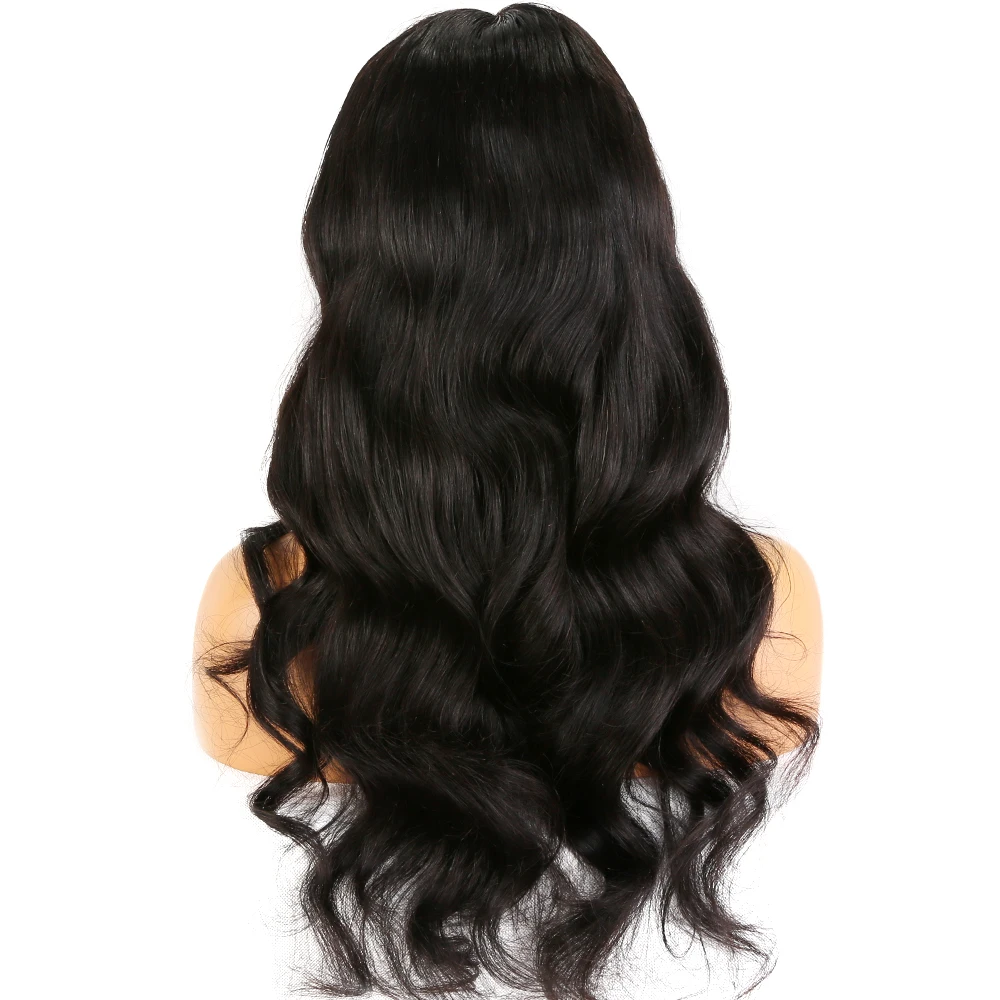 

new arrival 360 Lace Front Wig 150% Heavy Density Straight 100% Indian Remy Human Hair, Natural color,1b# in stock