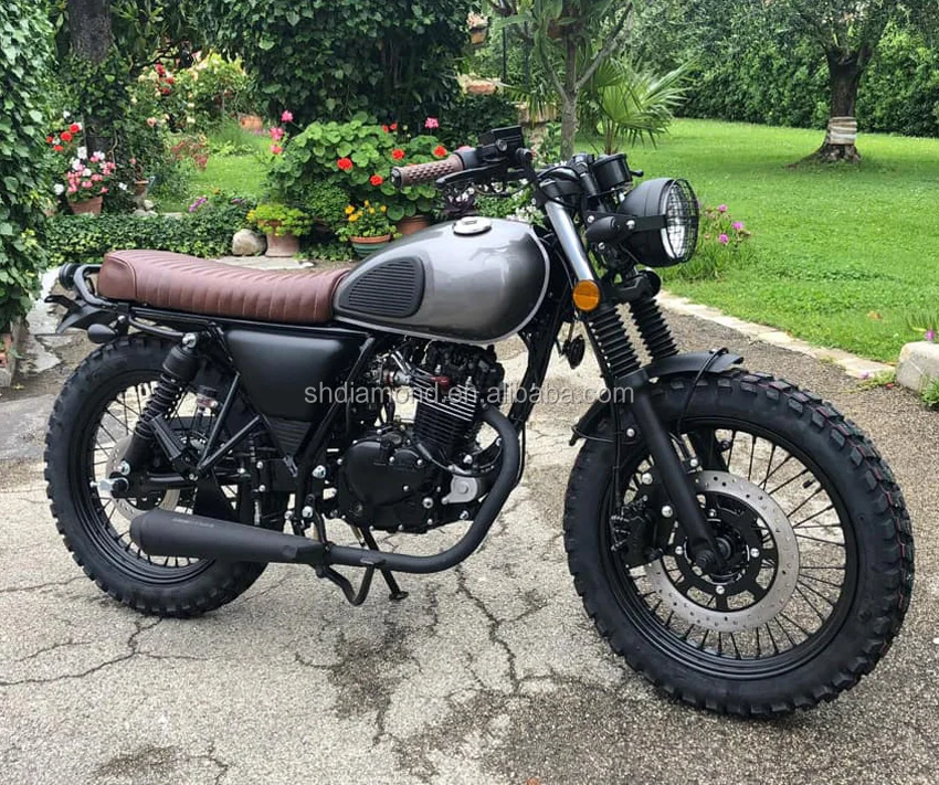 old scrambler motorcycle