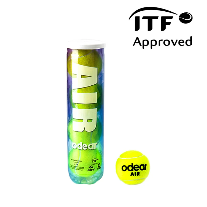 

ITF High Bouncing Professional Training Tennis ball pressurized, Yellow or custom