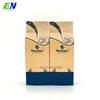 Food grade aluminum foil lined craft paper bags for roasted coffee bean packs