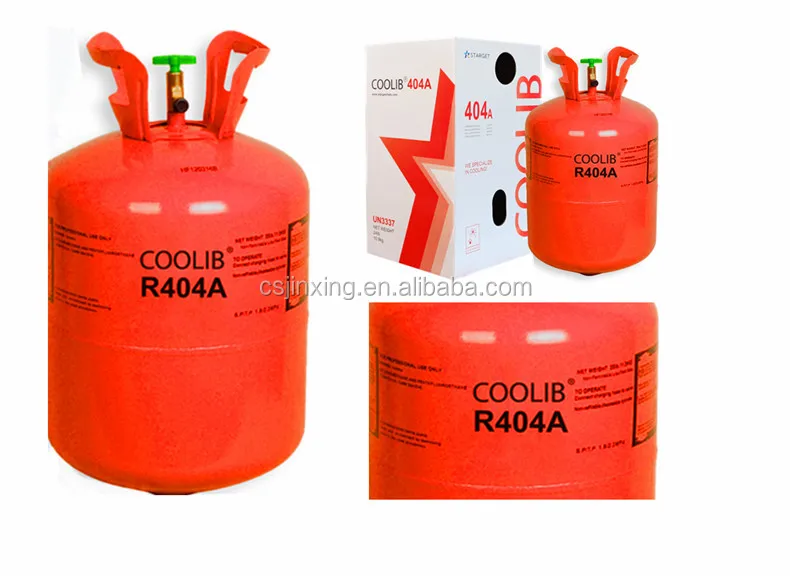 R404a Refrigerant Gas,Low Temperature Refrigeration System,10.9kg (24lb
