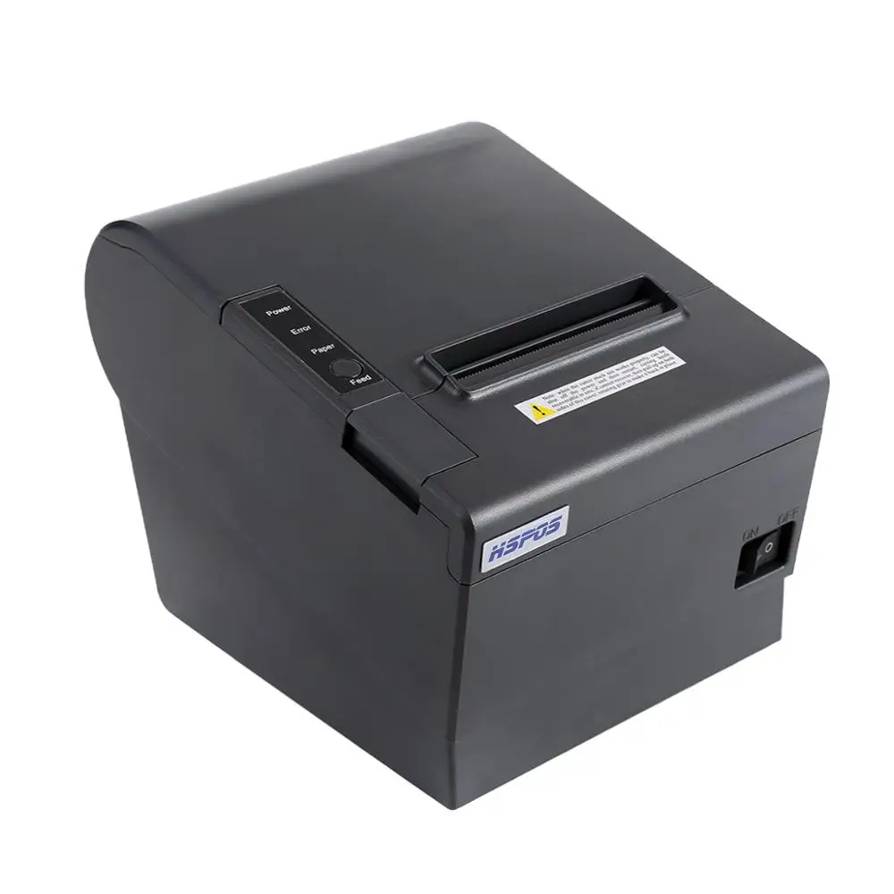 

Hspos Cheap Thermal 80Mm Receipt Printer 12V With Auto Cutter For Pos Cashier with fast delivery