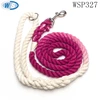 climbing rope dog lead custom natural ombre braided rope dog leash pet collar
