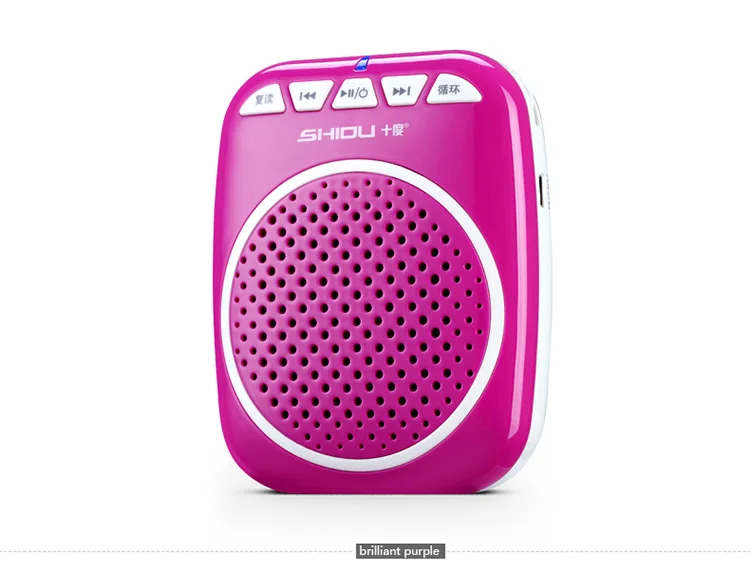 Shidu S308 Hot Selling Ultralight 135g Mini Portable Loudspeaker With