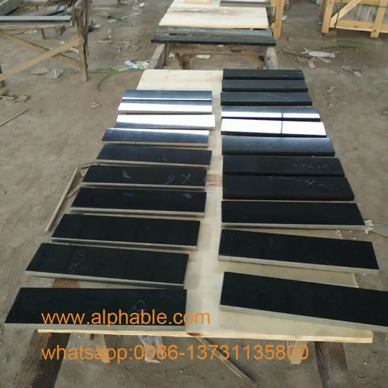 
Natural black China black granite window sills 