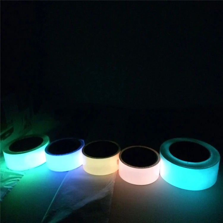 

PET PVC Blue Photoluminescent Tape Glow in Dark for Emergency Exit Signage