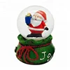 Optic Xmas Decorative Santa Clause resin craft dome water globe