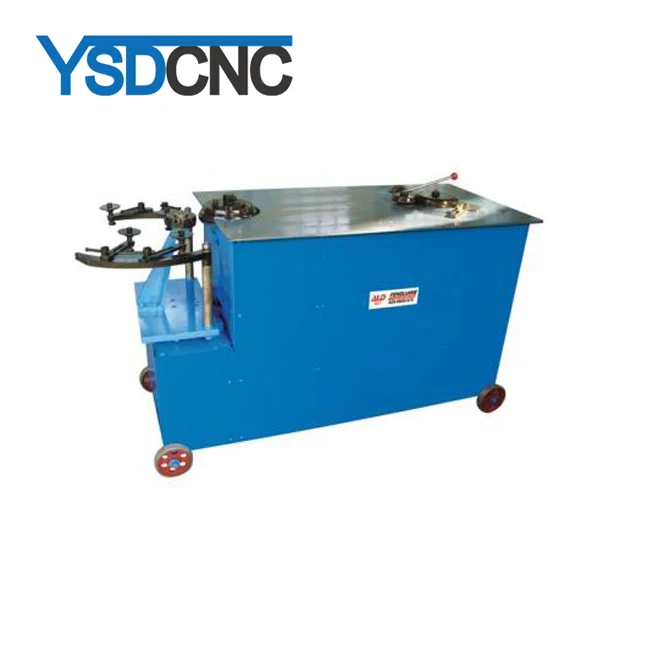 Galvanized Steel Circular Air Tube Manual Gutter Elbow Machine For Sale