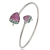 bangle-566 xuping fruit white gold color bangles, strawberry bracelets bangles