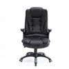 Office chair without wheel Swivel boss revolving manager office chair pu leather executive message office chair sleeping soft