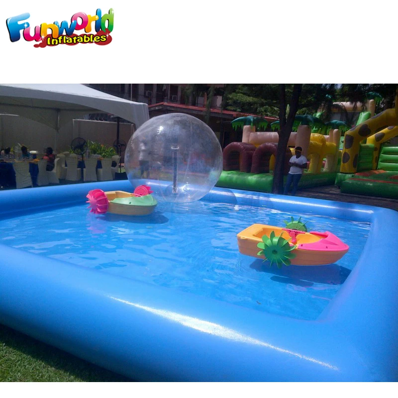 Amusement Swimming Pool Paddle Boat Inflatable Pool Rental Buy