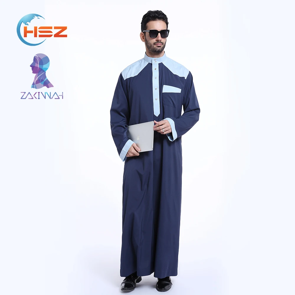 

Zakiyyah TH803 new model wholesale dubai abaya islamic clothing muslim clothes for men, As pictures show