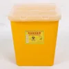 3 Liter round Plastic medical disposable sharps container or sharps box or medical disposal bins