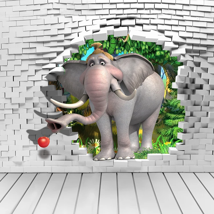 
custom UV printing Graphic Design office wallpaper shop wallpaper Canvas Poster design 3D poster wallpaper 