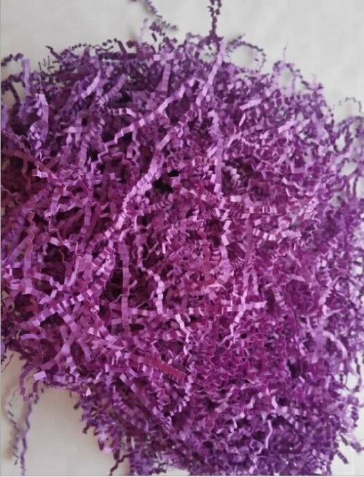 
Hot Pink color Crinkle paper shred for holiday 