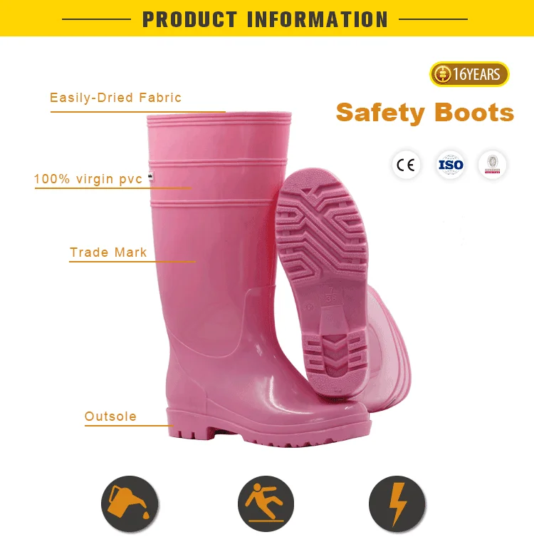 girls safety boots