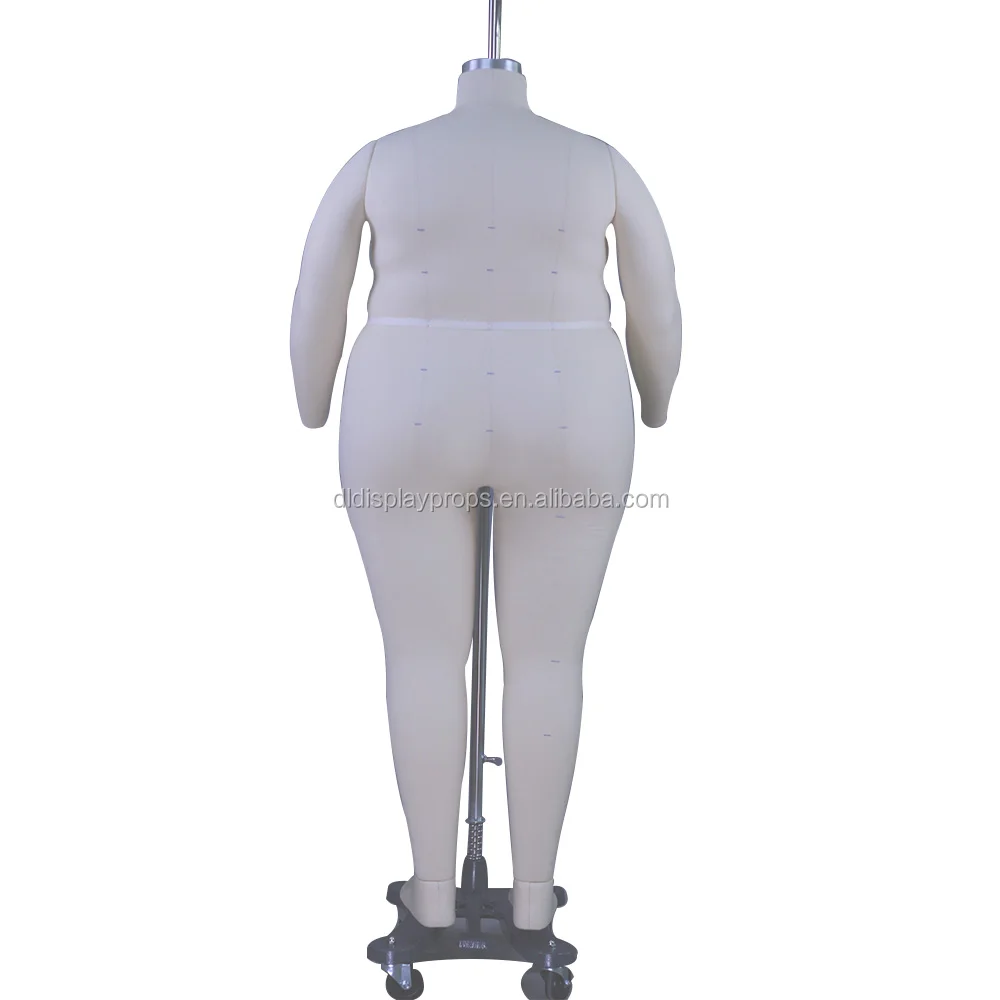 Dl10526 26w Fat Lady Full Body Fitting Mannequin For Dress With