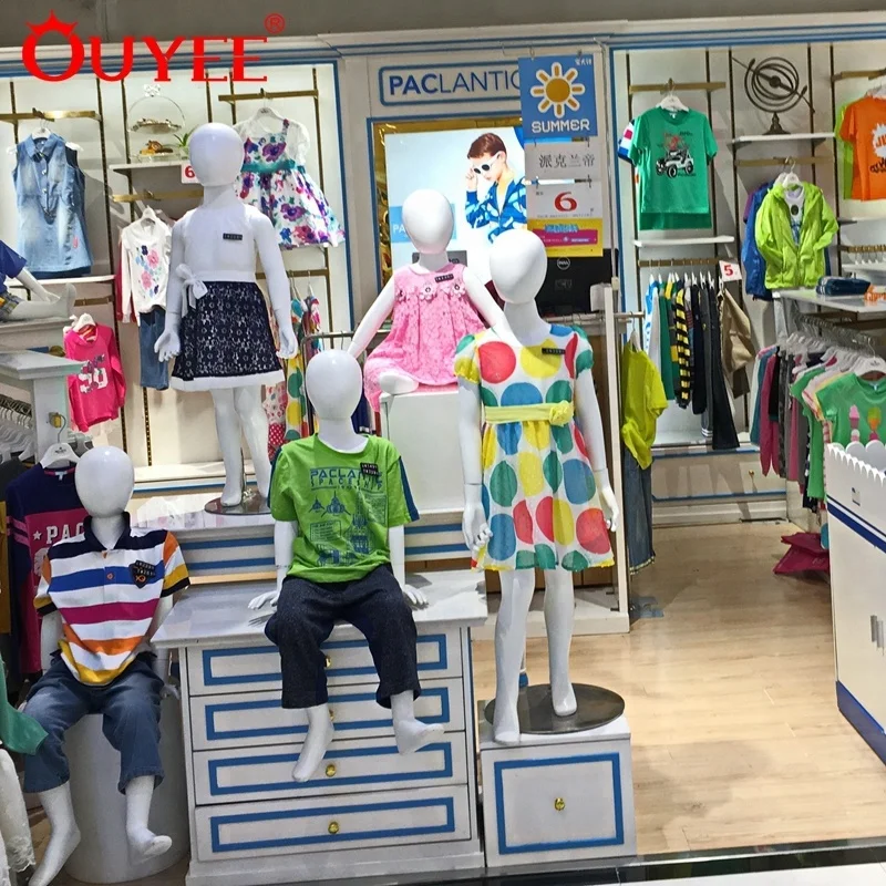 New Style Design Retail Children Store Clothes Display Fixture For Kids ...