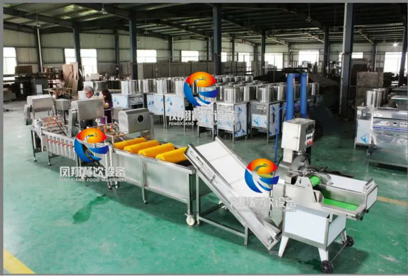 FW-2000 Vegetable Cutting & Washing Line(4).jpg