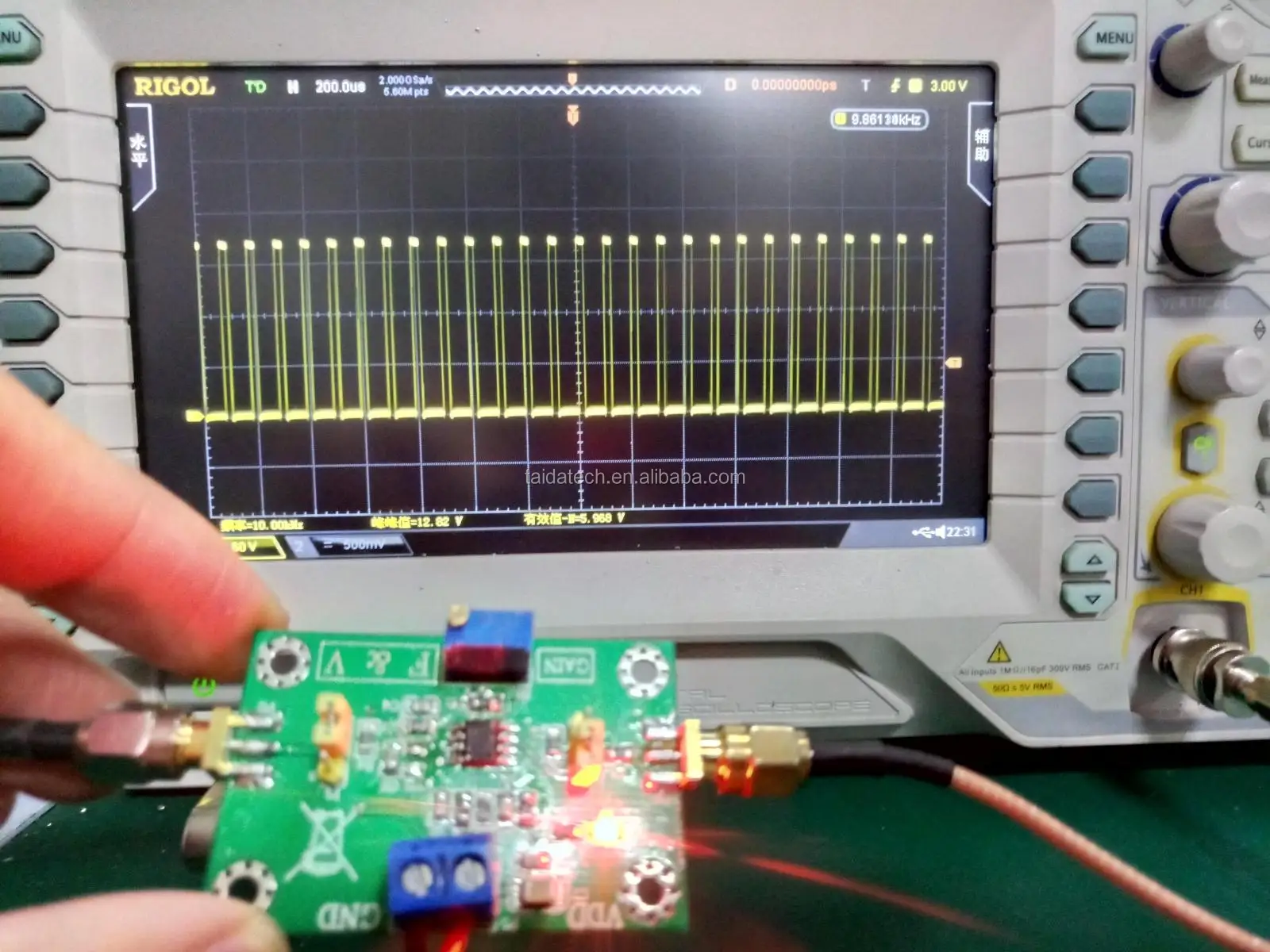 Taidacent Lm331 12 Bit Digital Resolution Frequency To Frequency