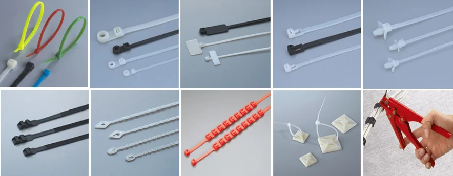 Stainless Steel Barb Lock Type Nylon Cable Tie