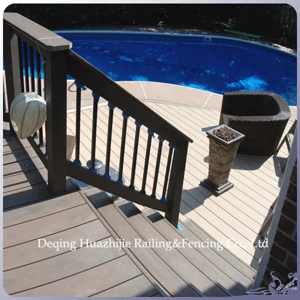 vinyl pool decking