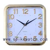 Square photo frame wall clock square shape wall clock relief face clock