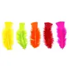dyed turkey flat feathers for sale