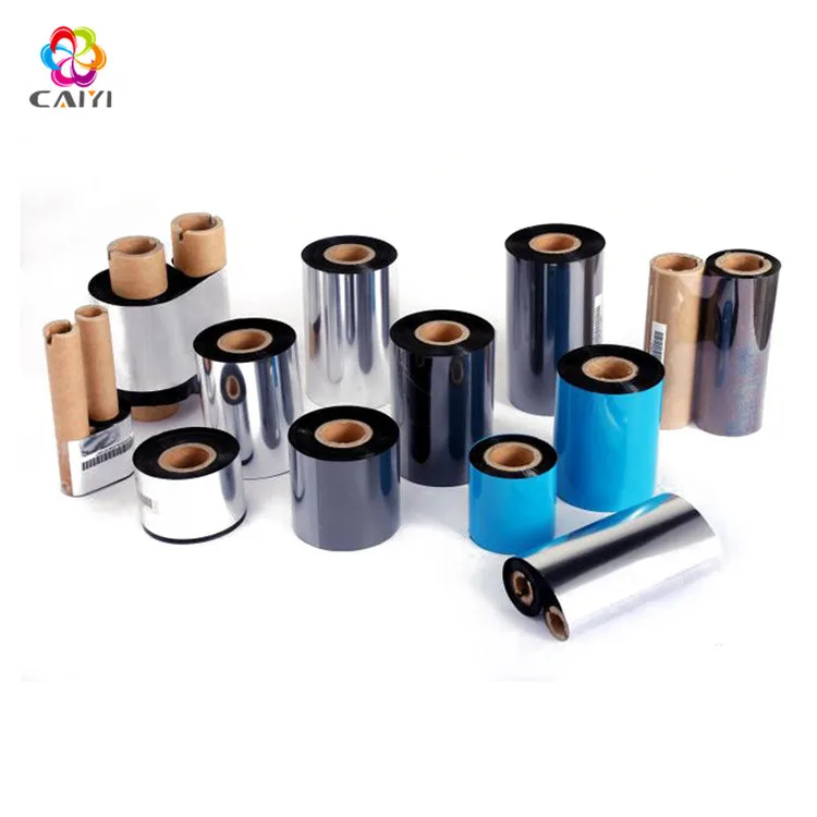 Wax And Resin Thermal Transfer Ribbon Compatible With Zebra Oki Hp
