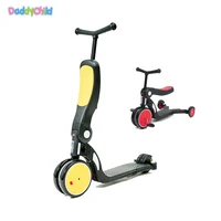 

5 in 1 plastic mini tricycle kids balance bike slide kick scooter for baby