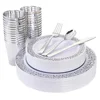 Superior Quality Heavyweight Bbq Disposable Plastic Dinnerware Sets