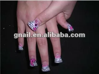 Flare Nail Tips Duck Curved Flare Nail Tips