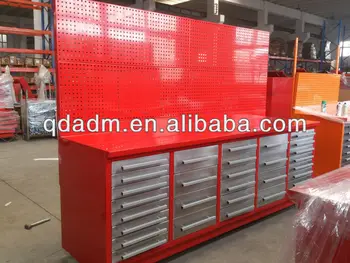 High Quality Stable Steel Garage Workbench With 30-drawers 