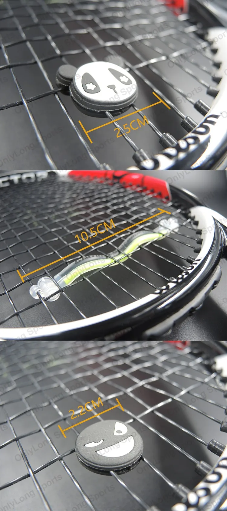 High Quality Silica Gel Tennis Racket Custom Shock Absorbers Buy