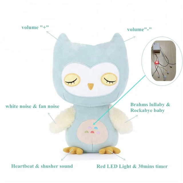 owl lullaby toy