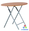 China small wooden small round folding table study table
