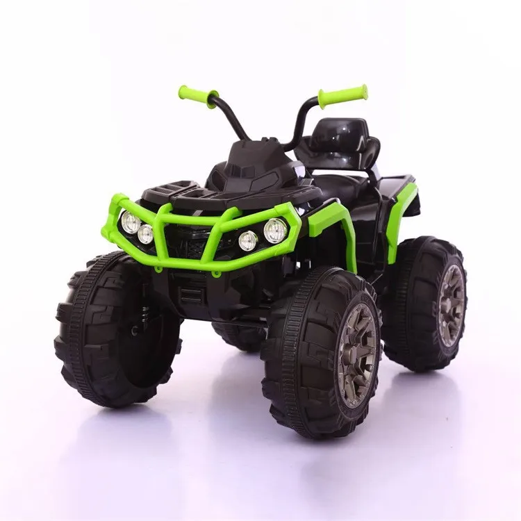 12v Electric Racing Atv Kids 4 Wheel Quad Bike For 3 To 8 Years Old ...