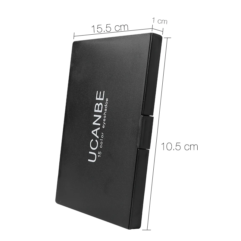 

Wholesale Makeup 15 Colors Plastic Eyeshadow Palette Private Label #1