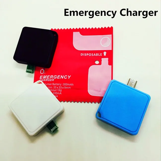 

2018 trending products paper one time use disposable charger power bank 1000mah