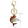 Aircraft Keychain Car Key Ring Zinc Alloy Girls Bag Ornaments Kids Ornaments Fish Keychain Small Gift