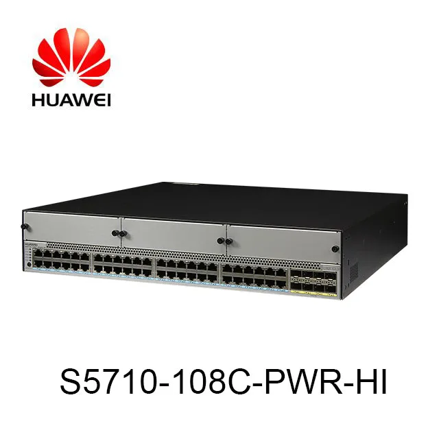 In Stock Huawei 48 Ports Network Poe Switch S5710-108c-pwr-hi - Buy Poe ...