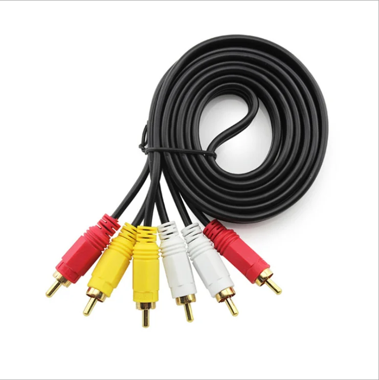 

Wholesale HD AV Cable Rca Cable 3RCA to 3RCA Cable 1.5M